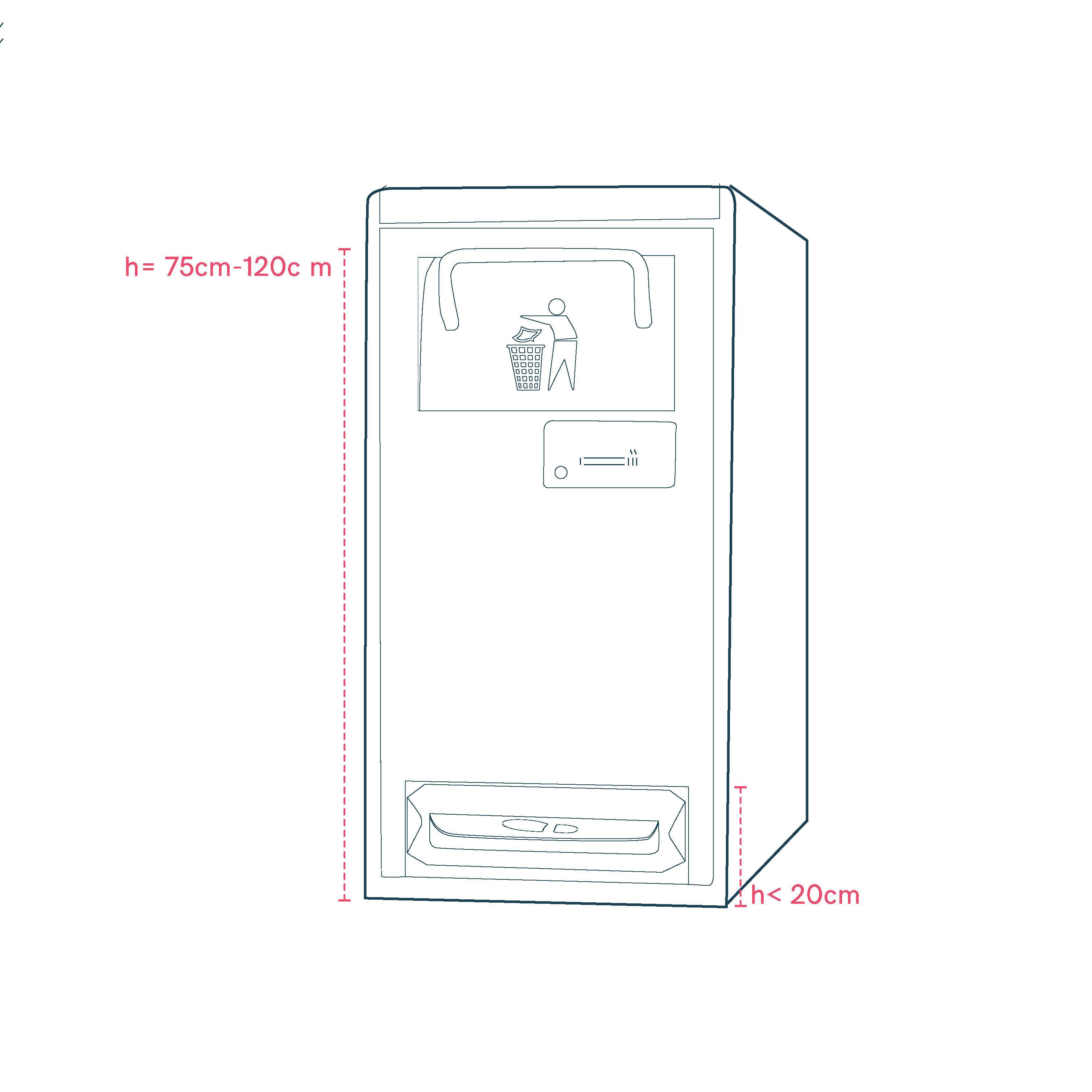 Design and Placement of Waste Bins and Containers